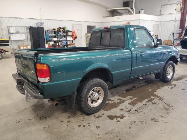 1FTYR10C7WUB95296 - 1998 FORD RANGER GREEN photo 3