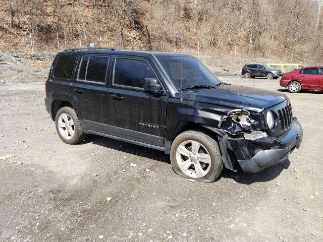 1C4NJRFB6GD613825 - 2016 JEEP PATRIOT LATITUDE BLACK photo 4