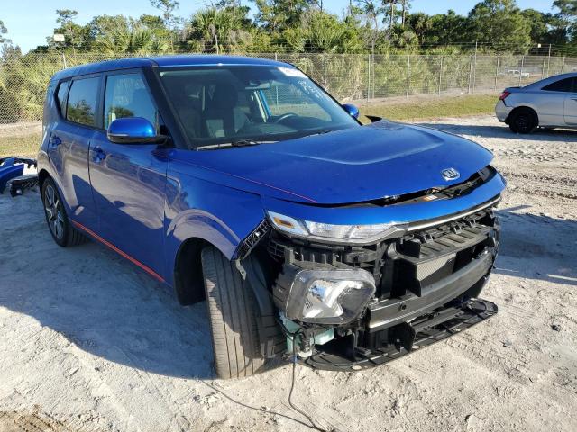 KNDJ63AU5M7745359 - 2021 KIA SOUL GT LINE BLUE photo 4