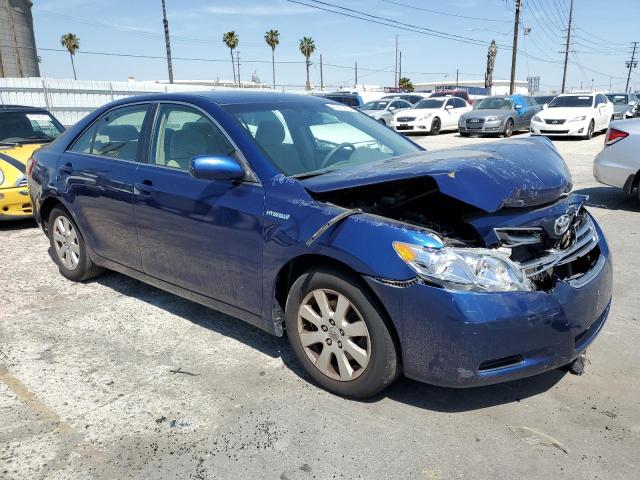 JTNBB46KX73019730 - 2007 TOYOTA CAMRY HYBRID BLUE photo 4