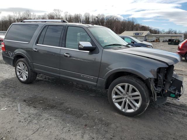 1FMJK1MTXGEF26945 - 2016 FORD EXPEDITION EL PLATINUM GRAY photo 4