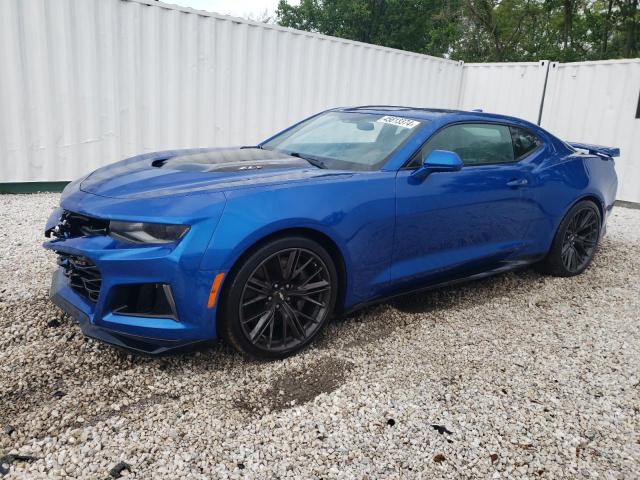 1G1FK1R68H0201392 - 2017 CHEVROLET CAMARO ZL1 蓝色 照片 1