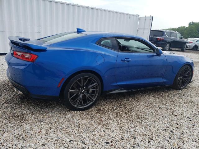 1G1FK1R68H0201392 - 2017 CHEVROLET CAMARO ZL1 蓝色 照片 3