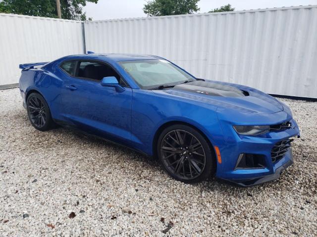 1G1FK1R68H0201392 - 2017 CHEVROLET CAMARO ZL1 蓝色 照片 4