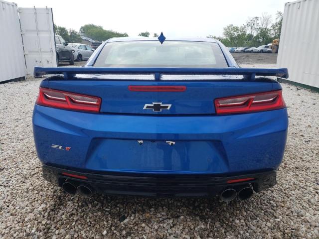1G1FK1R68H0201392 - 2017 CHEVROLET CAMARO ZL1 蓝色 照片 6