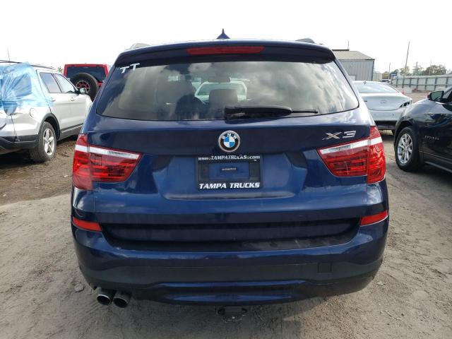 5UXWZ7C54F0F75938 - 2015 BMW X3 SDRIVE28I BLUE photo 6