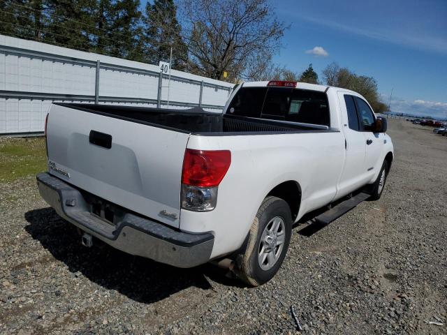 5TFCV54148X005977 - 2008 TOYOTA TUNDRA DOUBLE CAB WHITE photo 3