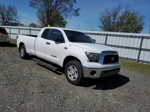 5TFCV54148X005977 - 2008 TOYOTA TUNDRA DOUBLE CAB WHITE photo 4