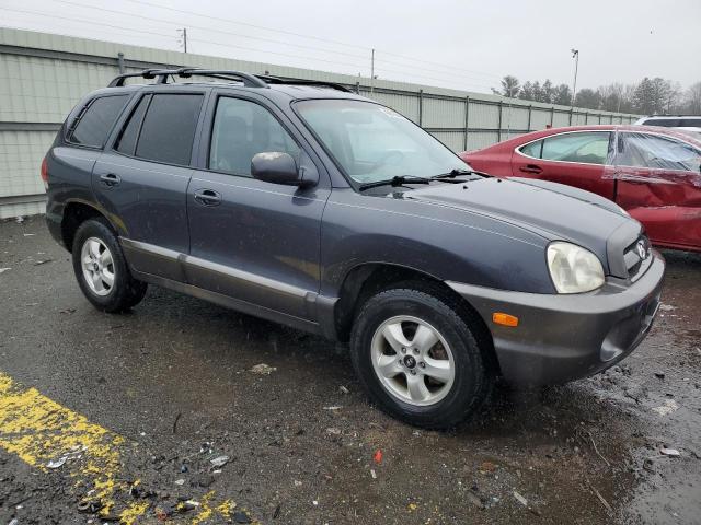 KM8SC13D35U918101 - 2005 HYUNDAI SANTA FE GLS GRAY photo 4