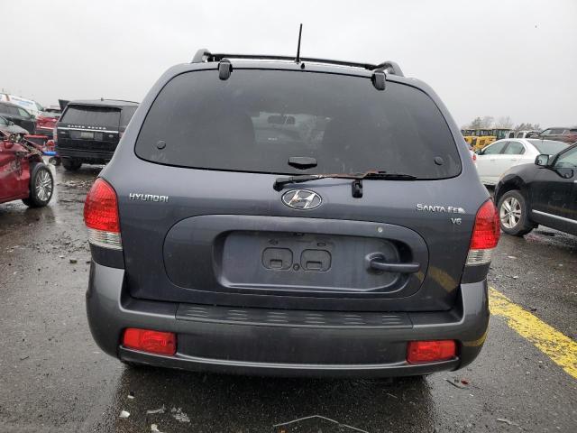 KM8SC13D35U918101 - 2005 HYUNDAI SANTA FE GLS GRAY photo 6