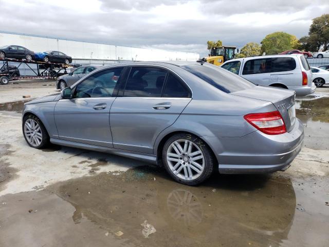 WDDGF54X39R053968 - 2009 MERCEDES-BENZ C300 300 GRAY photo 2