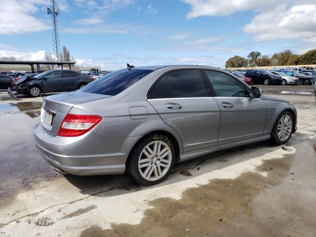 WDDGF54X39R053968 - 2009 MERCEDES-BENZ C300 300 GRAY photo 3