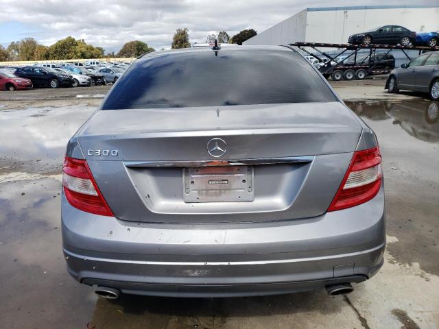 WDDGF54X39R053968 - 2009 MERCEDES-BENZ C300 300 GRAY photo 6