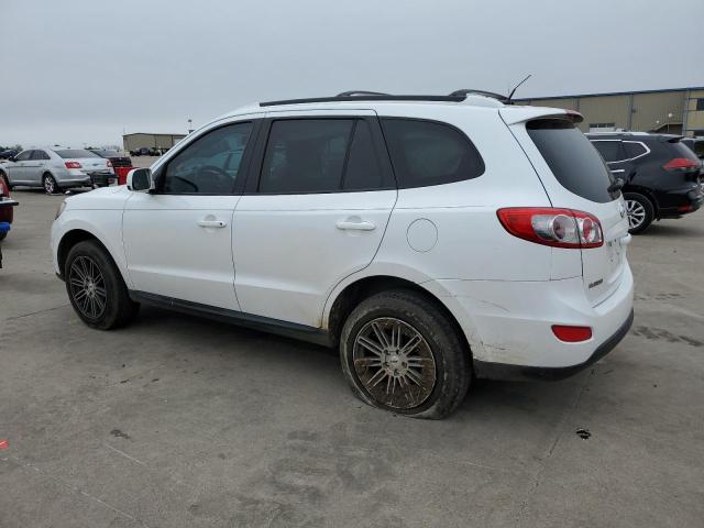 5XYZH4AG8BG042870 - 2011 HYUNDAI SANTA FE SE WHITE photo 2