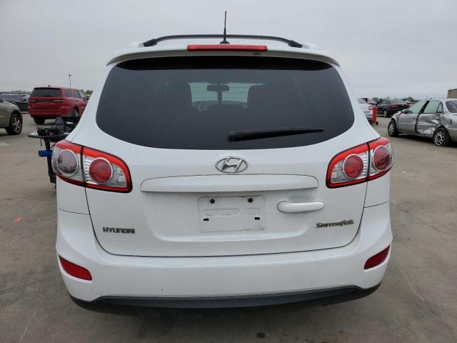 5XYZH4AG8BG042870 - 2011 HYUNDAI SANTA FE SE WHITE photo 6