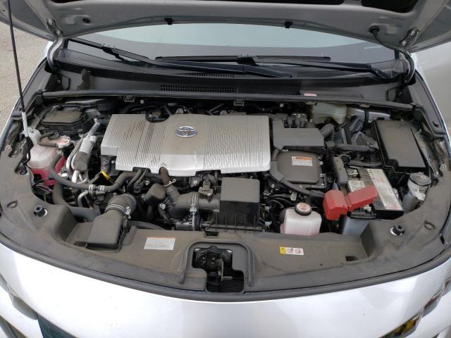 JTDKAMFP2M3186582 - 2021 TOYOTA PRIUS PRIM LE GRAY photo 11