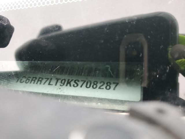 1C6RR7LT9KS708287 - 2019 RAM 1500 CLASS SLT 灰色 照片 12