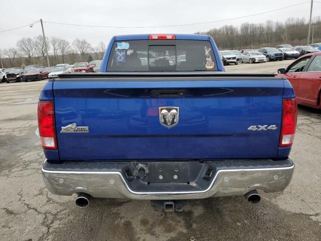 3C6RR7LT0JG197767 - 2018 RAM 1500 SLT BLUE photo 6