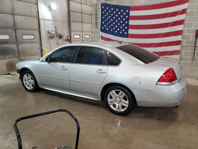 2G1WG5E31D1102559 - 2013 CHEVROLET IMPALA LT SILVER photo 2