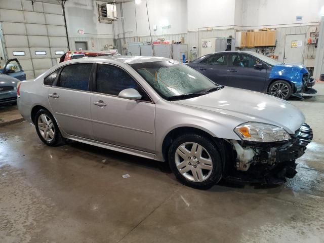 2G1WG5E31D1102559 - 2013 CHEVROLET IMPALA LT SILVER photo 4