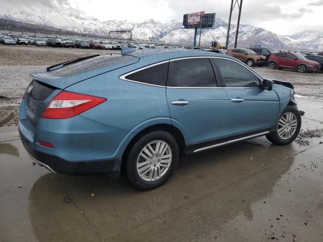 5J6TF3H55FL001627 - 2015 HONDA CROSSTOUR EXL BLUE photo 3