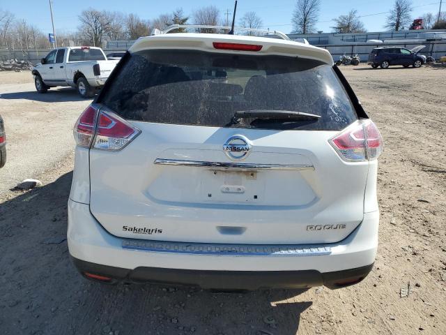 JN8AT2MT9GW006077 - 2016 NISSAN ROGUE S WHITE photo 6