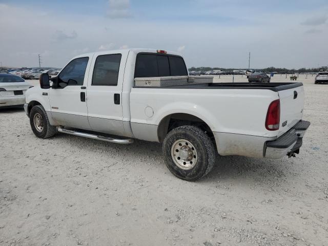 1FTNW20P24EB62590 - 2004 FORD F250 SUPER DUTY WHITE photo 2