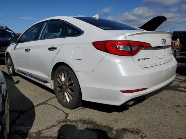 5NPE34AF9FH092681 - 2015 HYUNDAI SONATA SPORT WHITE photo 2