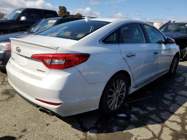 5NPE34AF9FH092681 - 2015 HYUNDAI SONATA SPORT WHITE photo 3