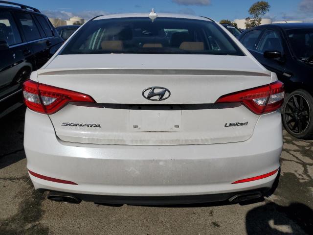 5NPE34AF9FH092681 - 2015 HYUNDAI SONATA SPORT WHITE photo 6