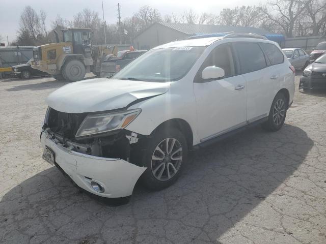 5N1AR2MM1DC664164 - 2013 NISSAN PATHFINDER S 白色 照片 1