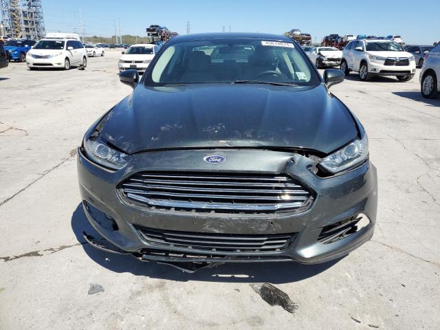 3FA6P0G74FR274583 - 2015 FORD FUSION S GRAY photo 5