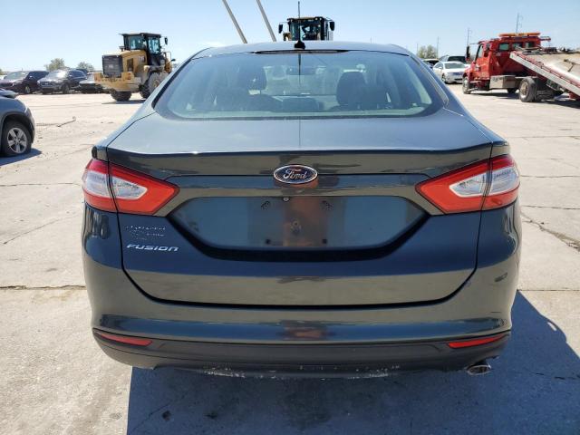 3FA6P0G74FR274583 - 2015 FORD FUSION S GRAY photo 6