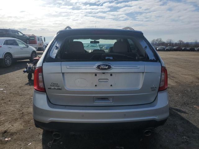 2FMDK4JC4DBE36216 - 2013 FORD EDGE SEL SILVER photo 6