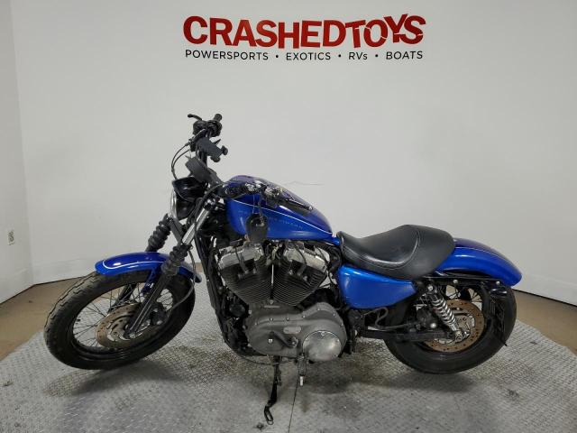 1HD1CZ3168K451789 - 2008 HARLEY-DAVIDSON XL1200 N BLUE photo 3