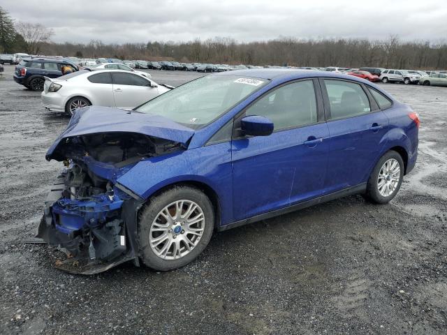 1FAHP3F21CL462939 - 2012 FORD FOCUS SE BLUE photo 1