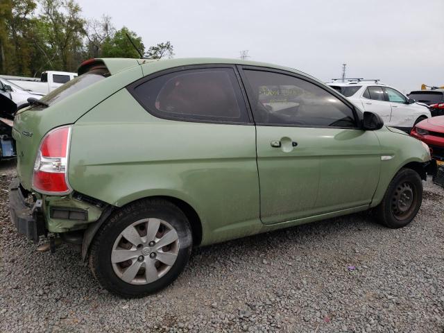 KMHCM3AC6BU192561 - 2011 HYUNDAI ACCENT GL GREEN photo 3