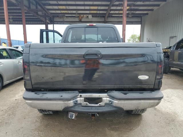 1FTWX31P06EB76948 - 2006 FORD F350 SRW SUPER DUTY BLACK photo 6