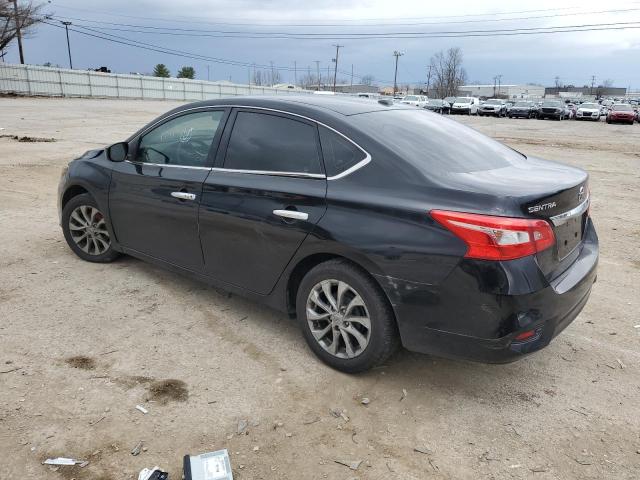 3N1AB7AP5KY369435 - 2019 NISSAN SENTRA S BLACK photo 2