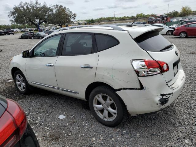 JN8AS5MT6BW179701 - 2011 NISSAN ROGUE S WHITE photo 2