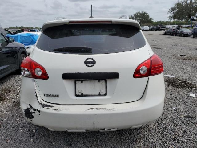 JN8AS5MT6BW179701 - 2011 NISSAN ROGUE S WHITE photo 6