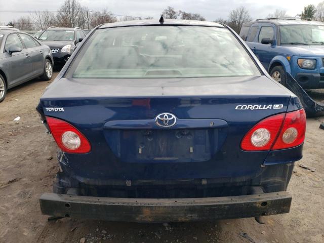 2T1BR32E46C597547 - 2006 TOYOTA COROLLA CE BLUE photo 6