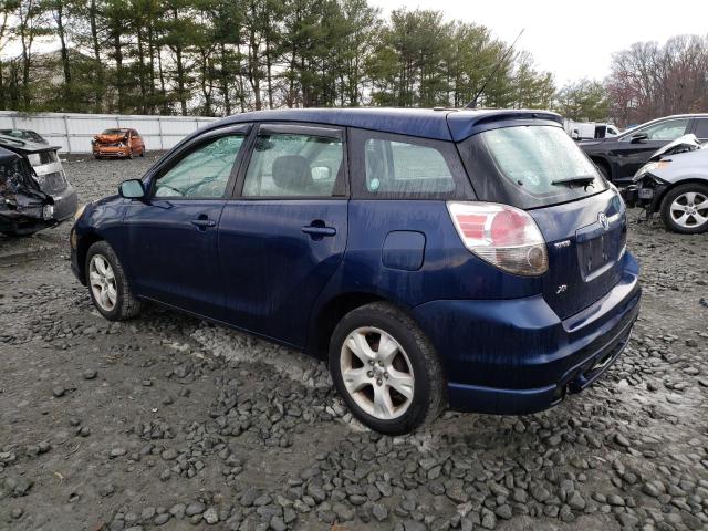 2T1KR32E55C437353 - 2005 TOYOTA MATRIX XR BLUE photo 2