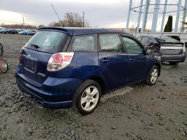 2T1KR32E55C437353 - 2005 TOYOTA MATRIX XR Bleu photo 3