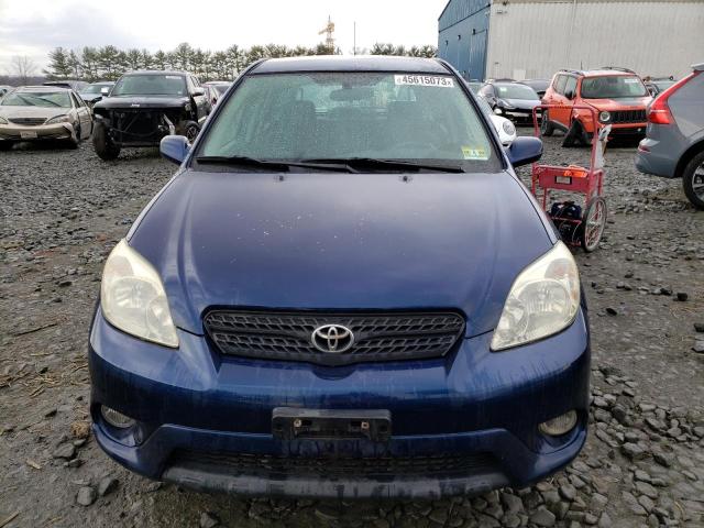 2T1KR32E55C437353 - 2005 TOYOTA MATRIX XR Bleu photo 5