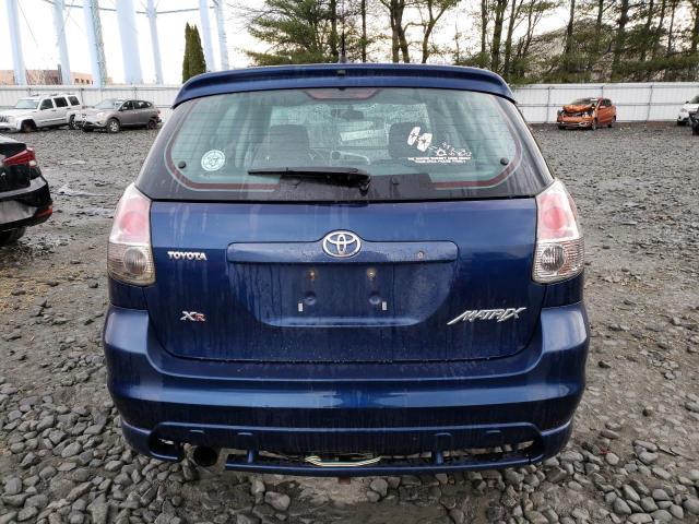 2T1KR32E55C437353 - 2005 TOYOTA MATRIX XR Bleu photo 6