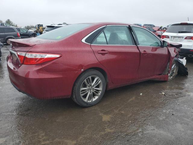 4T1BF1FKXGU535227 - 2016 TOYOTA CAMRY LE RED photo 3