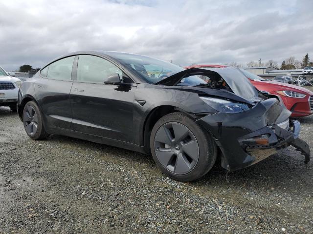 5YJ3E1EA1MF076890 - 2021 TESLA MODEL 3 BLACK photo 4