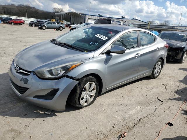 5NPDH4AE4GH688030 - 2016 HYUNDAI ELANTRA SE GRAY photo 1