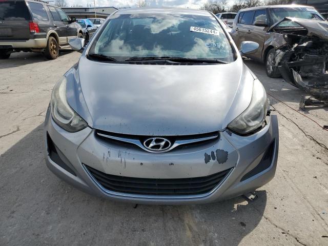 5NPDH4AE4GH688030 - 2016 HYUNDAI ELANTRA SE GRAY photo 5